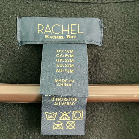 ⚡️RACHEL Rachel Roy Brown & Black Textured Cape - Picture 6 of 8